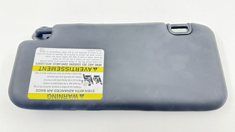 22-24 TOYOTA GR86 PASSENGER RIGHT FRONT SUNVISOR SUN VISOR SHADE BLACK OEM