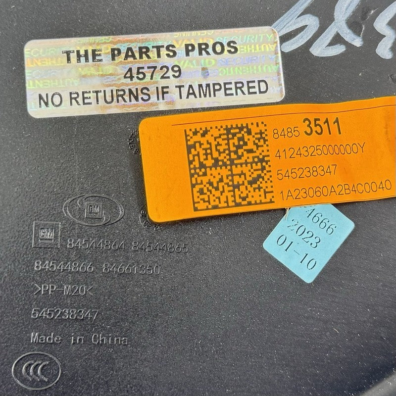 8485 3511 / 84853511 22-24 CADILLAC CT5 V BLACKWING LEFT DASH AC AIR VENT GRILLE WITH COVER TRIM OEM