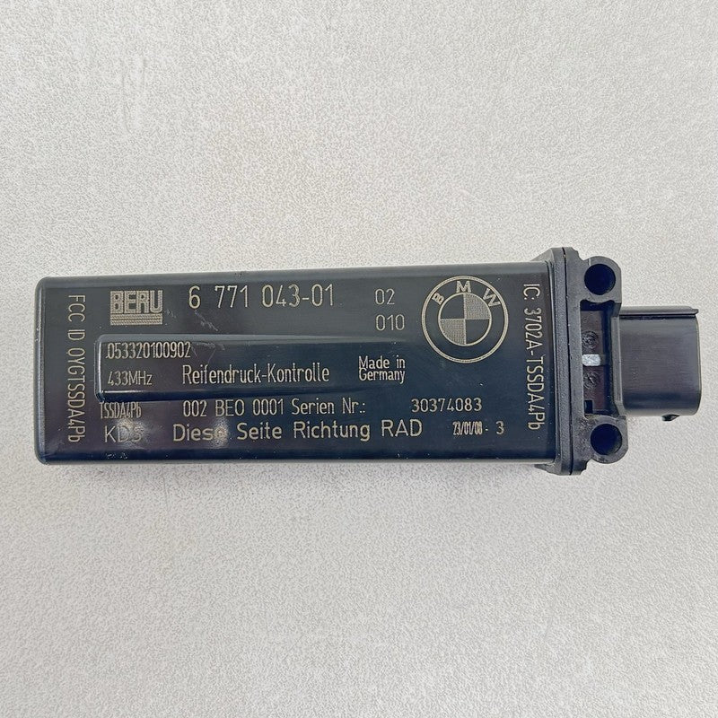 6 771 043 / 6771043 06-10 BMW M6 E63 E64 TPMS Tire Pressure Monitoring System Module 6771043 OEM