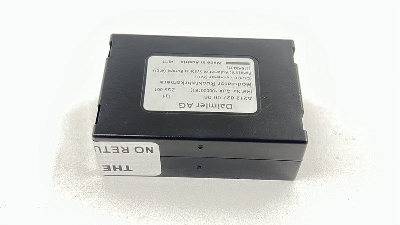 A 212 827 00 06 0006 / A2128270006 / 2128270006 12-18 MERCEDES BENZ CLS550 W218 REAR VIEW BACK UP CAMERA CONTROL MODULE 