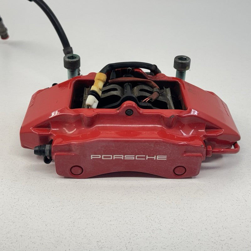 97-12 Porsche 911 996 Boxster Cayman 986 987 Brake Caliper Brembo Set Red OEM
