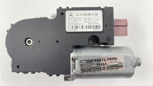 1669015701 / A1669015701 / A 166 901 57 01 5701 13-16 MERCEDES BENZ GL350 X166 FRONT SUNROOF SUN ROOF MOTOR 1669001208 O