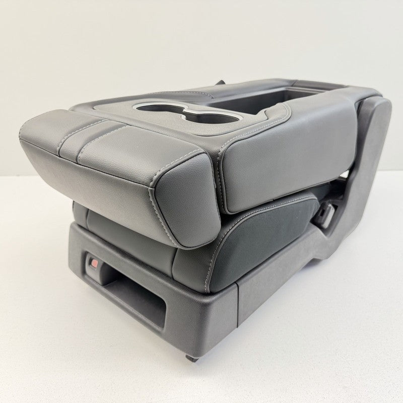 23-25 Honda Pilot Rear 2nd Row Middle Booster Seat Leather Black OEM