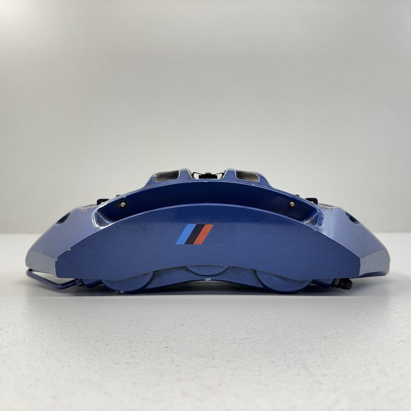 34117845747 12-18 BMW M5 M6 F06 F10 F12 F13 Front Brembo Brake Caliper Pair Blue OEM