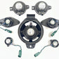 84837428 / 8483 7428 22-24 CADILLAC CT4 V BLACKWING SPEAKER TWEETER SET WITH AMPLIFIER AMP MODULE OEM