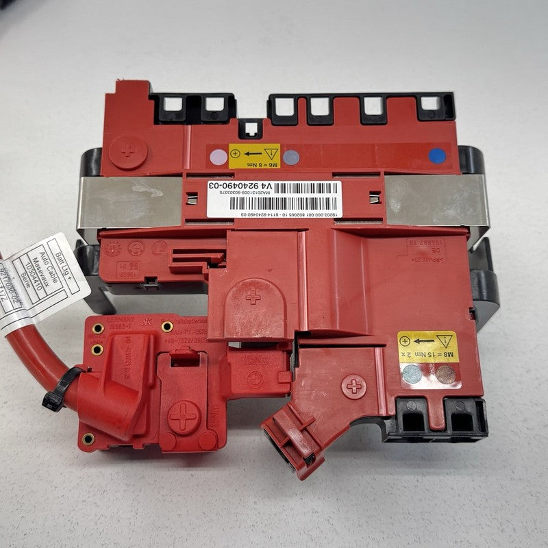 V49240490 BMW F01 F06 F10 F12 F13 Battery Power Distribution Junction Fuse Box W Cable OEM