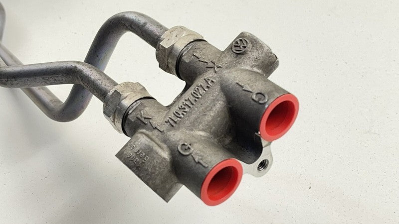 7L0.317.027.A / 7L0 317 027 A / 7L0317027A 08-15 AUDI R8 TRANSMISSION OIL COOLER TEMPERATURE VALVE THERMOSTAT BLOCK OEM