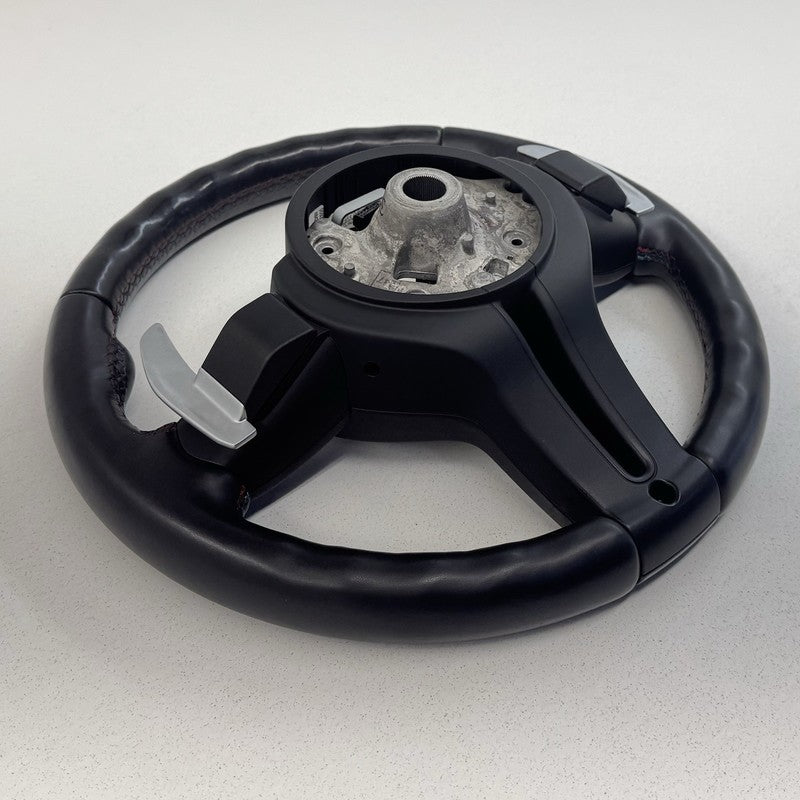 7 848 640 / 7848640 BMW M5 M6 F06 F10 F12 F13 M Sport Heated Steering Wheel W/ Paddle Shifters OEM