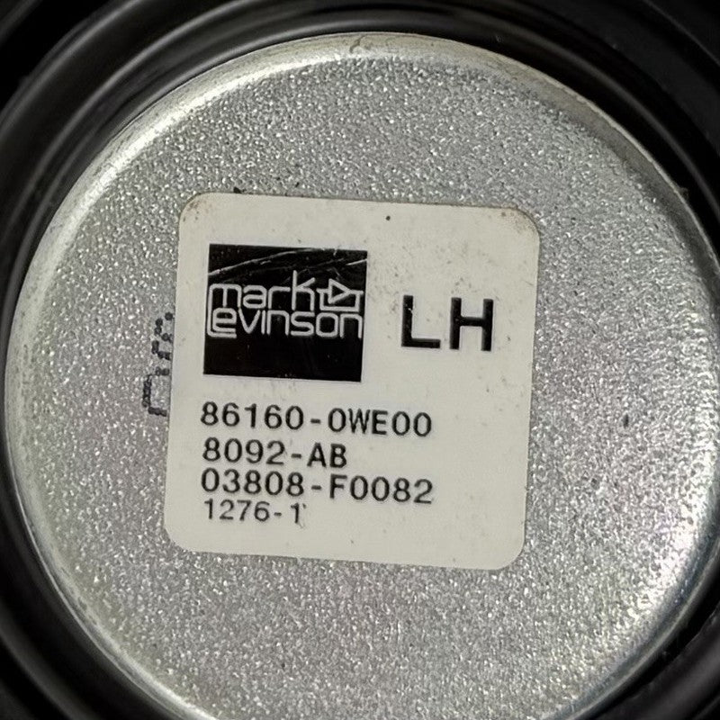 86160-0WD40 / 86160 0WD40 / 861600WD40 06-10 Lexus IS250 IS350 IS F Front And Rear Door Speakers Mark Levinson OEM
