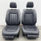 12-18 MERCEDES BENZ CLS550 W218 FRONT SEAT PAIR LEATHER BLACK OEM