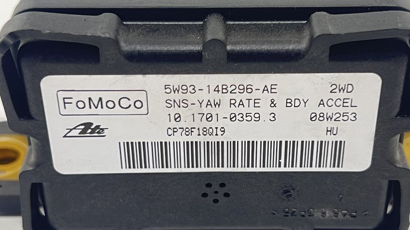 5W93-14B296-AE / 5W93 14B296 AE / 5W9314B296AE 09-17 ASTON MARTIN VANTAGE YAW RATE & BODY ACCELERATION SENSOR MODULE OEM