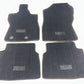  24-25 SUBARU CROSSTREK LIMITED CARPET FLOOR MAT SET WITH ORANGE STITCHING OEM