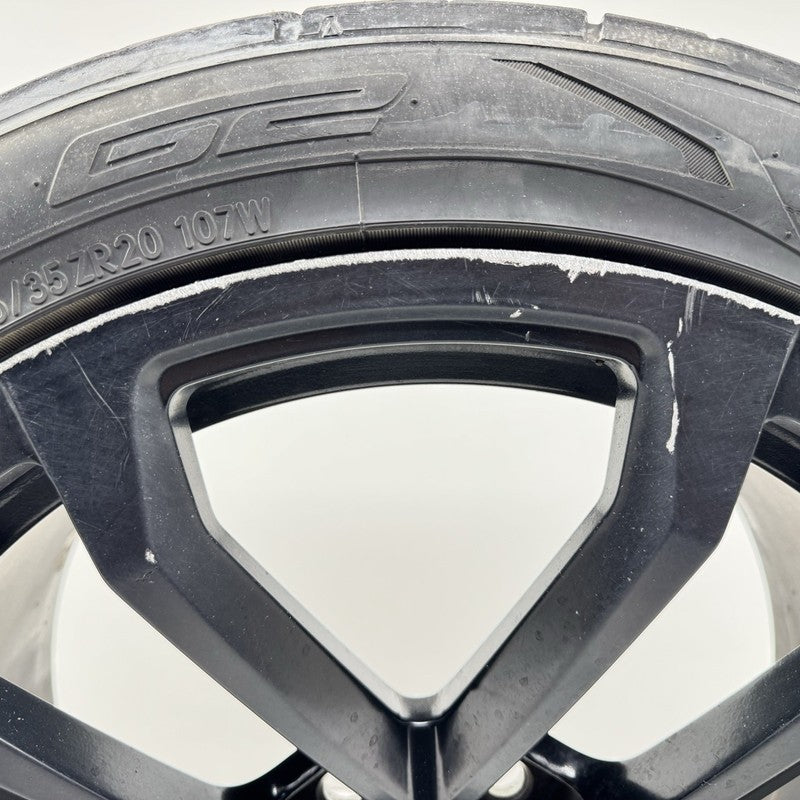 22798742 12-15 Chevrolet Camaro ZL1 Rear Wheel Rim W/ Tire 20x11 +43 Offset Factory OEM