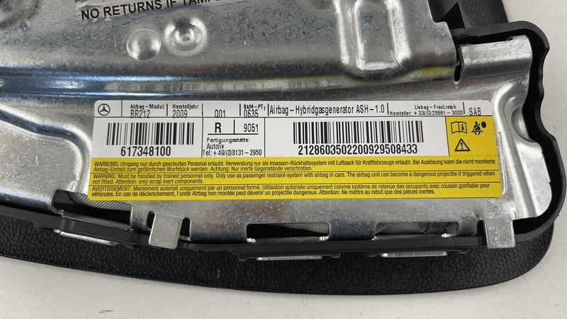 MERCEDES BENZ W212 E CLASS PASSENGER RIGHT FRONT SEAT AIRBAG AIR BAG OEM