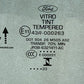 43R-000263 / 43R 000263 / 43R000263 24-25 FORD MUSTANG GT DARK HORSE LEFT DOOR GLASS WINDOW JR3B-6321411-AC OEM