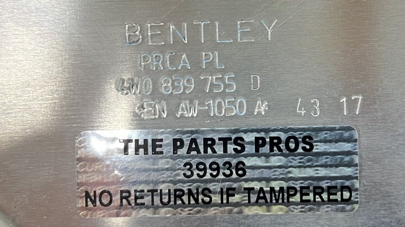 4W0 839 755 D / 4W0839755D 13-18 BENTLEY FLYING SPUR LEFT REAR DOOR WINDOW REGULATOR MOTOR CARRIER OEM