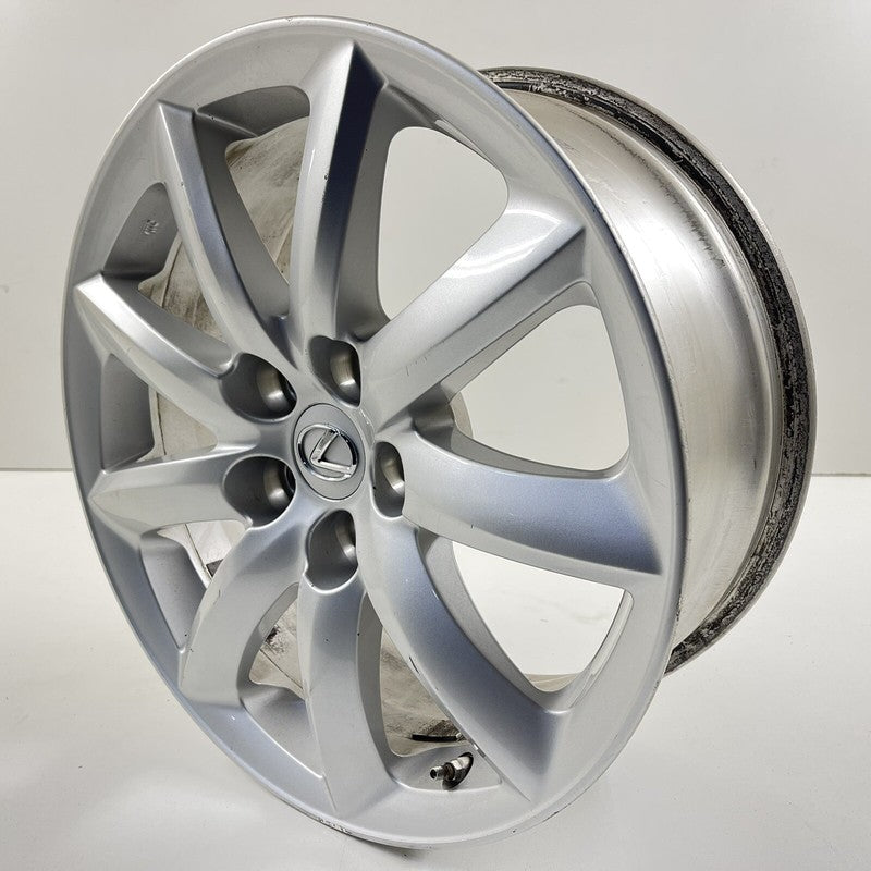 42611-50730 / 42611 50730 / 4261150730 07-09 Lexus LS460 Wheel Rim 18x7.5 +32 Offset Silver 42611-50730 Factory OEM