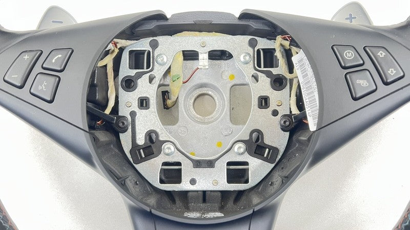 06-10 BMW M6 E63 E64 DRIVER STEERING WHEEL WITH PADDLE SHIFTERS LEATHER OEM