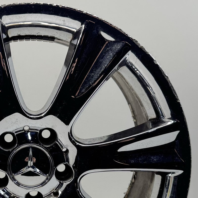 A 219 401 0602 / A2194010602 06-11 Mercedes-Benz CLS Class W219 Rear Wheel Rim 18x9.5 Chrome Factory OEM