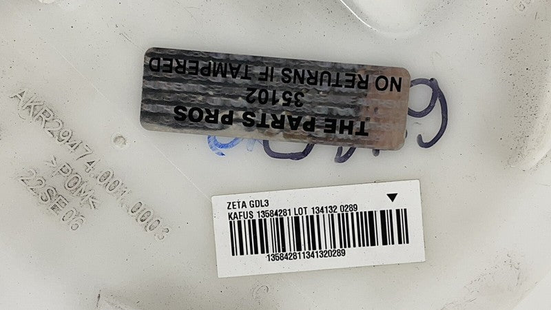 13584281 10-15 CHEVROLET CAMARO SS GAS TANK FUEL PUMP SENDING UNIT DELIVERY 13584281 OEM