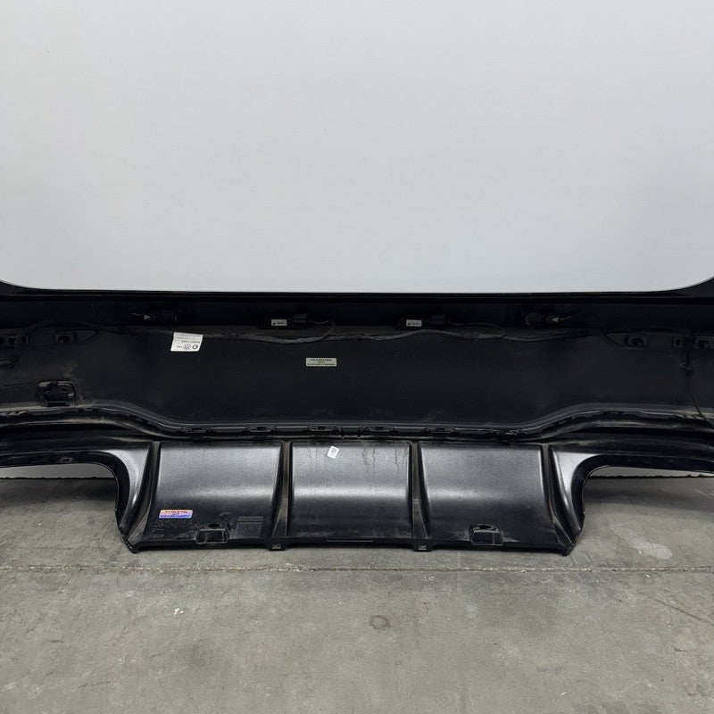 5H6 807 421 B / 5H6807421B 22-24 VOLKSWAGEN GOLF R REAR BUMPER COMPLETE W/ PARKING SENSORS & DIFFUSER OEM