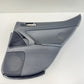 08-14 Lexus IS F Right Rear Door Panel Cover Trim Black With Blue Stitching OEM