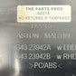 4G43-23942A-w / 4G43 23942A w / 4G4323942Aw 07-10 ASTON MARTIN VANTAGE PASSENGER RIGHT FRONT DOOR PANEL COVER TRIM OEM