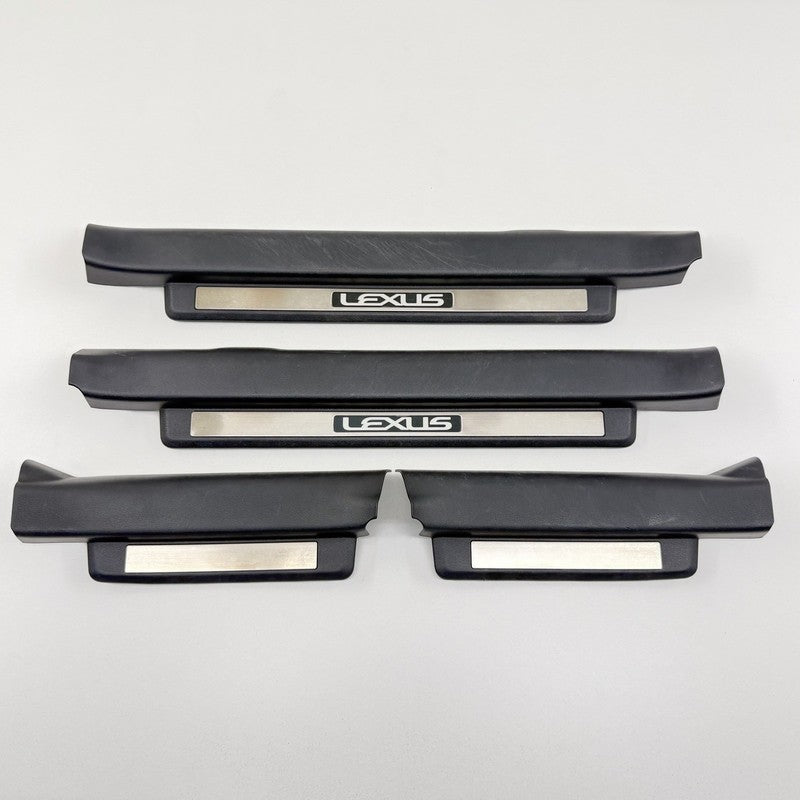67920-53030 / 67920 53030 / 6792053030 08-14 Lexus IS F Front & Rear Door Step Sill Scuff Plate Trim Panel Set OEM