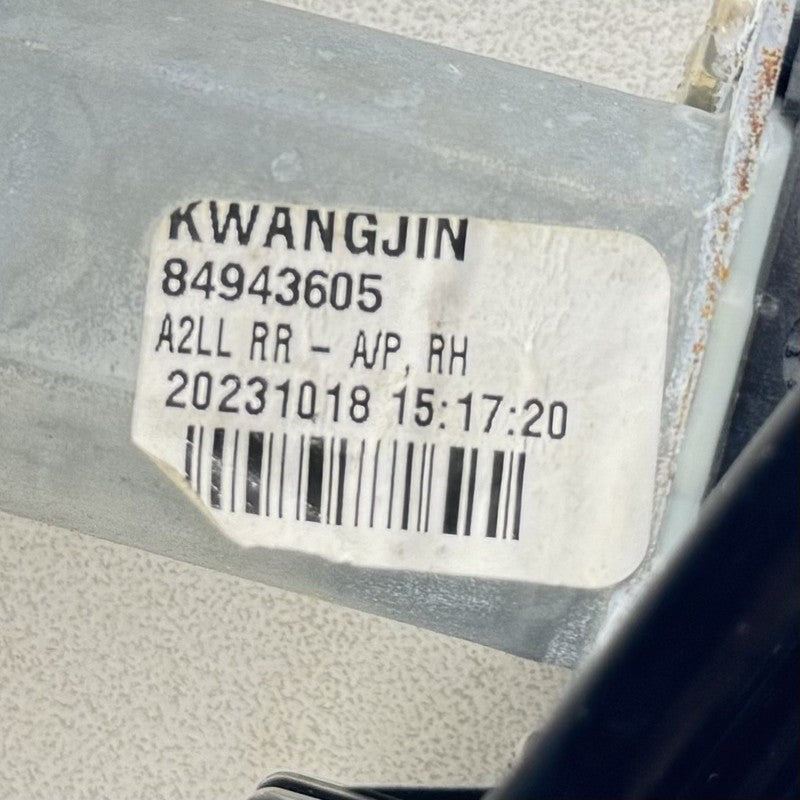 GD-558RQ3623 / GD 558RQ3623 / GD558RQ3623 22-25 CADILLAC CT5 V BLACKWING RIGHT REAR DOOR GLASS WINDOW REGULATOR MOTOR OE