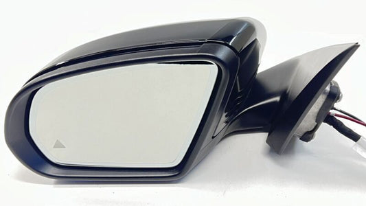 E11038280 / E11 038280 15-18 MERCEDES-BENZ C63S W205 DRIVER LEFT FRONT DOOR MIRROR BLIND SPOT OEM