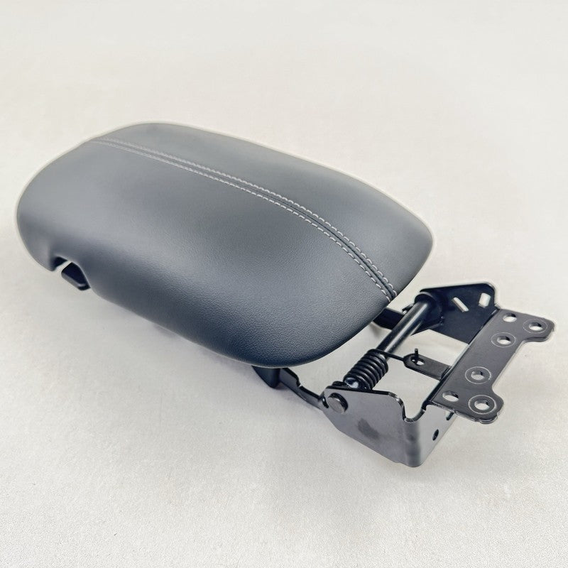 24-25 Ford Mustang Center Console Armrest Arm Rest Cover Lid White Stitching OEM