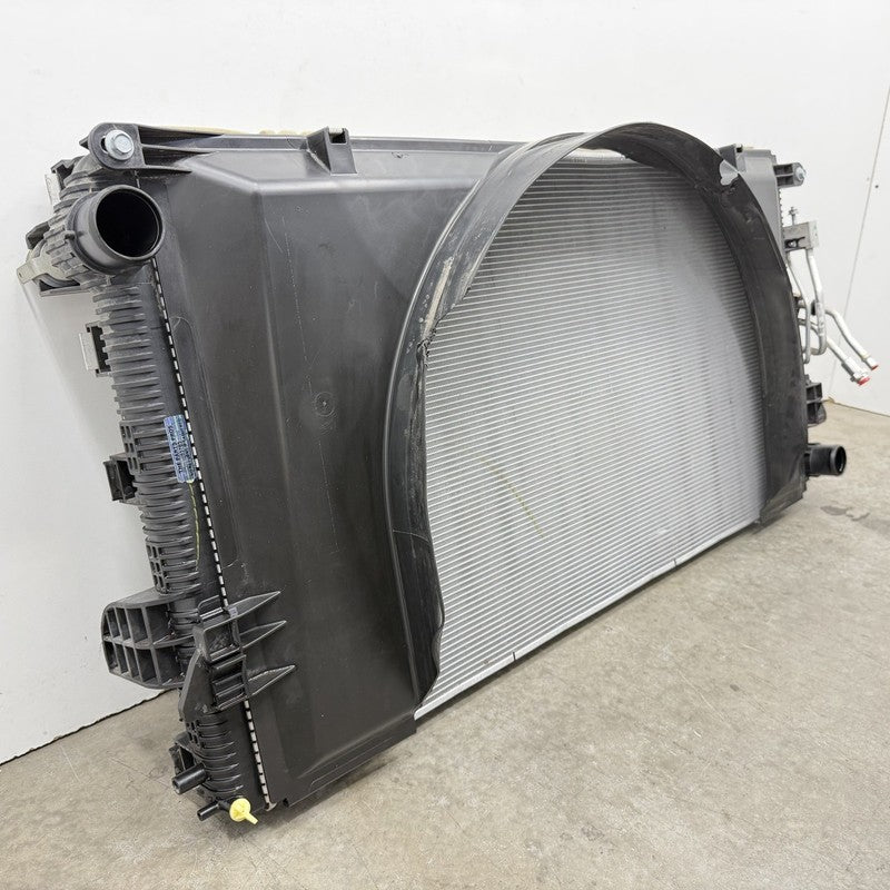 19-24 Ram 4500 5500 6.7L Radiator Support W/ Radiator Shutter Fan Asse