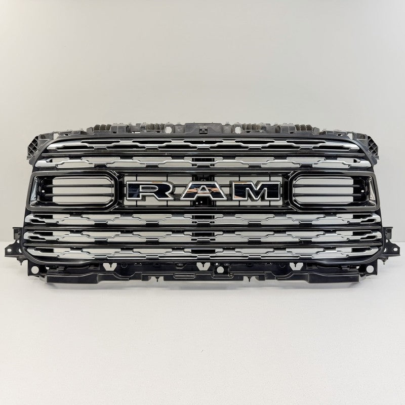 19-24 Ram 2500 3500 4500 5500 Limited Front Upper Grille Grill Chrome 