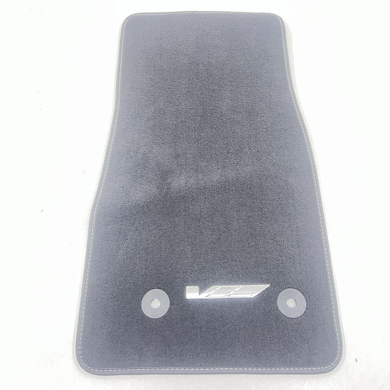 84882362 22-25 CADILLAC CT5 V BLACKWING FRONT AND REAR CARPET FLOOR MAT SET 84882362 OEM