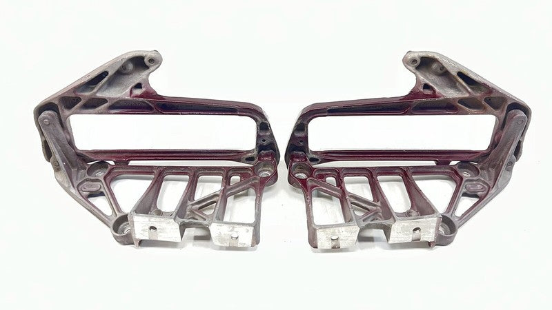 6G33-5341-AC / 6G33 5341 AC / 6G335341AC 07-17 ASTON MARTIN VANTAGE FRONT HOOD HINGE MOUNT SUPPORT BRACKET PAIR OEM