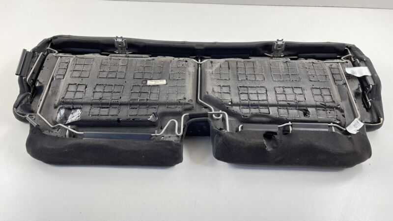  17-20 ACURA MDX REAR 3RD ROW LOWER SEAT CUSHION COVER LEATHER BLACK OEM