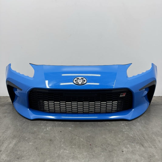 22-25 Toyota GR86 Front Bumper Cover Complete With Grills Neptune Blue OEM