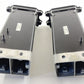 4H0 805 130 B / 4H0805130B 15-18 AUDI A8 LEFT RIGHT FRONT FRAME RAIL EXTENSION CRASH CAN BEAM BAR PAIR OEM