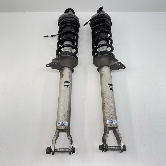 31312284045 12-16 BMW M5 F10 Left & Right Front EDC Shock Strut Absorber Pair 55K Miles OEM