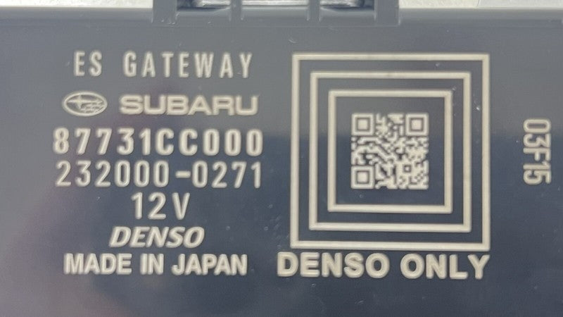 102320-0012 / 102320 0012 / 1023200012 22-25 TOYOTA GR86 FRONT CENTRAL GATEWAY & ES GATEWAY CONTROL MODULE PAIR OEM