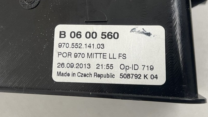 970.552.142.03 / 970 552 142 03 / 97055214203 10-16 PORSCHE PANAMERA FRONT LEFT AND RIGHT DASH AIR VENT GRILL TRIM SET O