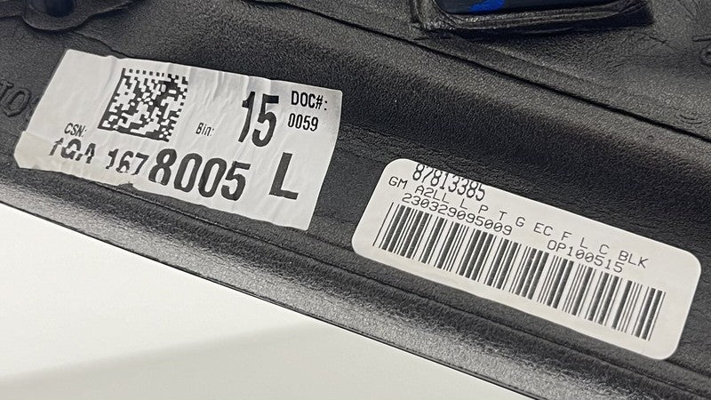 E11 038140 / E11038140 22-24 CADILLAC CT5 V BLACKWING DRIVER LEFT DOOR MIRROR SIDE VIEW BLIND SPOT OEM