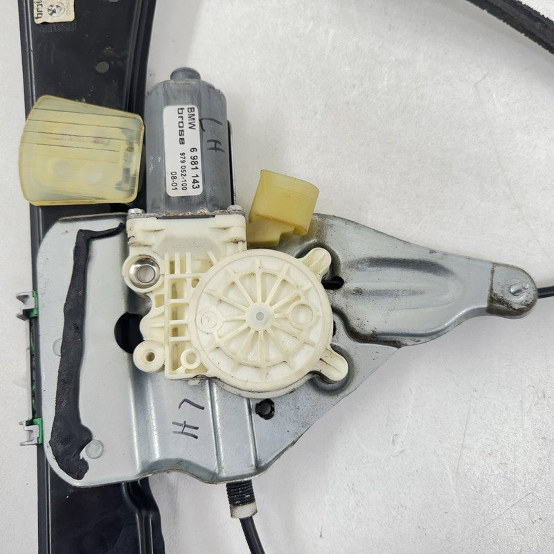 7 184 347 / 7184347 06-10 BMW M6 E63 E64 Driver Left Door Glass Window Regulator With Motor OEM