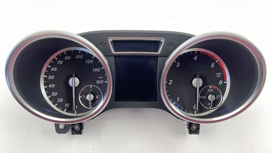 1669010202 / A1669010202 / A 166 901 02 02 0202 2014 MERCEDES GL350 X166 DIESEL SPEEDOMETER INSTRUMENT CLUSTER GAUGE OEM