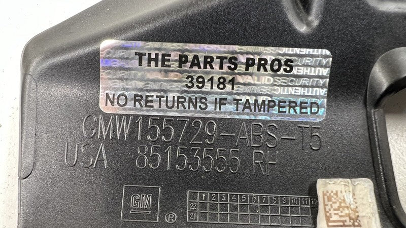 84579470 22-24 CADILLAC CT4 V BLACKWING RIGHT FRONT BUMPER GRILL TRIM SET OF 3 OEM