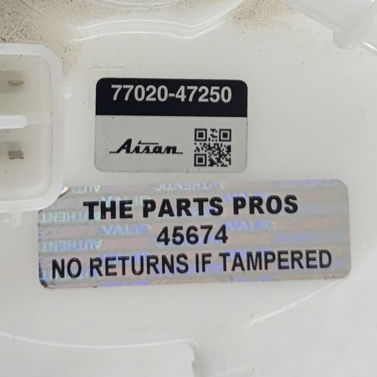 77020-47250 / 77020 47250 / 7702047250 23-25 TOYOTA PRIUS GAS TANK FUEL PUMP SENDING UNIT DELIVERY 77020-47250 OEM