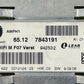 7 843 191 / 7843191 06-10 BMW M6 E63 E64 TOP-HIFI AMPLIFIER AMP RADIO AUDIO MODULE 7843191 OEM