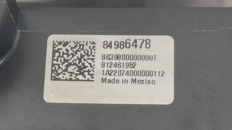 84986478 22-24 CADILLAC CT4 V BLACKWING REAR BATTERY FUSE RELAY JUNCTION BOX 84986478 OEM