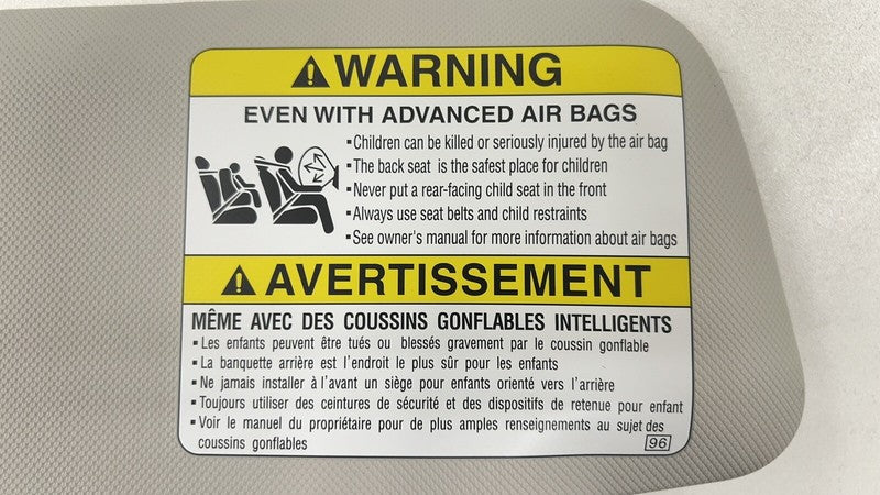 24-26 Subaru Crosstrek Sunvisor Sun Visor Shade Pair Left & Right OEM