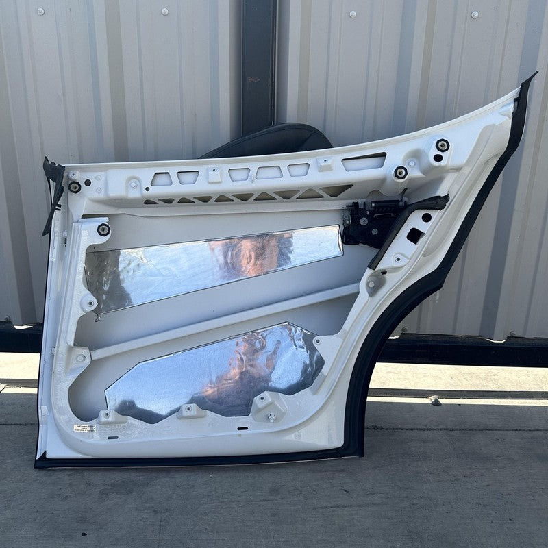 10-16 PORSCHE PANAMERA PASSENGER RIGHT REAR DOOR SHELL WHITE OEM